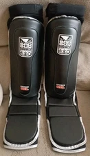 BAD BOY Pro Series Gel Grappling Shin Guards L / XL                         /523