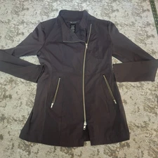 Noel Asmar Jada Tunic Riding Jacket Women's Size Small Equestrian Zip Black