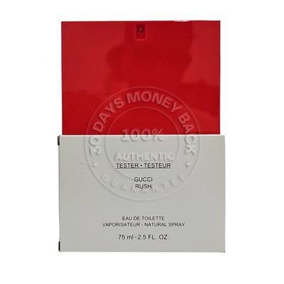 Gucci Rush Eau De Toilette 2.5 oz / 75 ml Spray For Women -  White Box