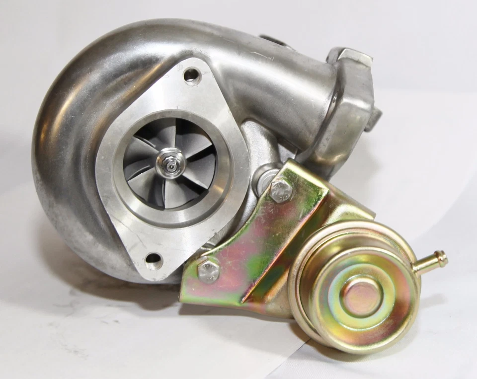 Гибрид с масляным/водяным охлаждением Turbo T25/T28 2 дюйма впускное отверстие 2 болта фланж для 240SX SR20 CA18 - Изображение 4 из 4