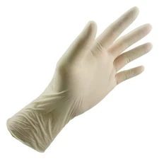 Latex Disposable Gloves Powder Free Textured Plain Cleaning Automotive - 4 Sizes