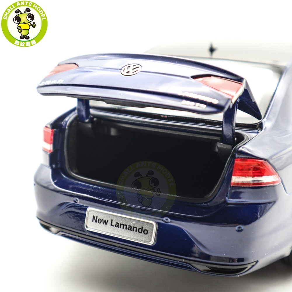 1/18 VW Volkswagen Lamando Blue Diecast Model Car Gifts For