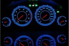 Honda Civic 2001-2005 EM2 Sedan, Coupe design 1 glow gauges dials plasma dials k