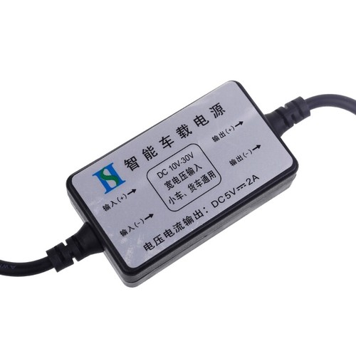 3.4M Car Camera DVR Power Cable Charger Adapter 5V/2A Mini USB Power Supply - Picture 4 of 8