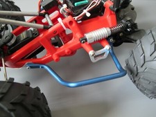 Blue Aluminum Side Step Rail Bar Tamiya 1/10 RC Monter Beetle Blackfoot Mud Brat