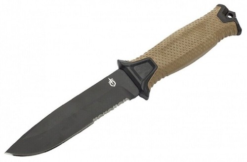 Gerber Strongarm coyote Messer Fahrtenmesser Outdoormesser + MOLLE Scheide G1059 - Bild 5 von 5
