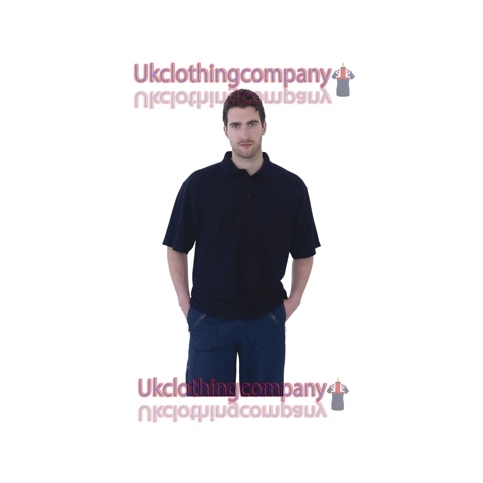 Ultimate Clothing Collection Unisexe 50/50 Piqué Polo-Adult Manche Courte Haut - Photo 1/1