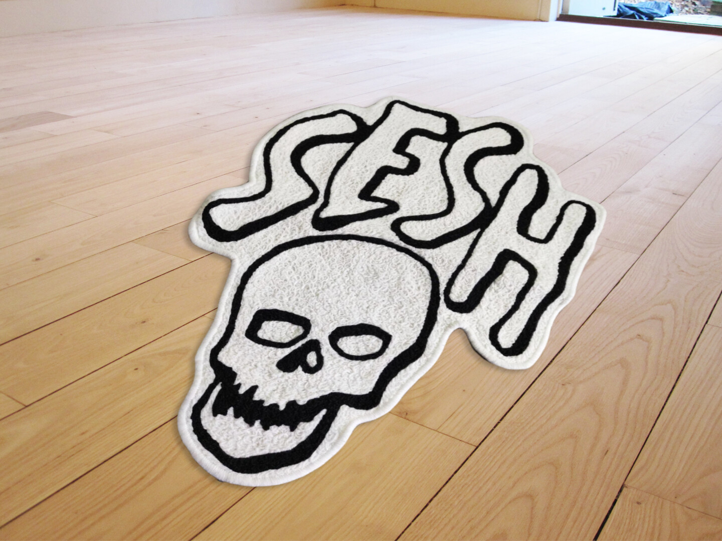 Team Sesh SeshSkull Dead Bones TeamSesh Floor Mat Area Carpet Living ...