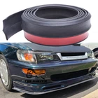 For Toyota Corolla 2.5M Universal Car Front Bumper Lip Body Kits Splitter Rubber