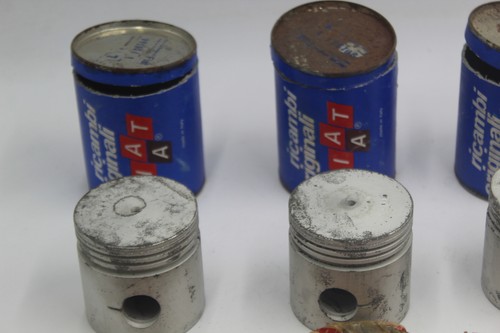 Series Pistons Full Mens 72 Std for fiat 1200 TV Spider Original FIAT 4126553 - Picture 3 of 9