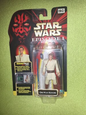 Star Wars Episode 1 Comtech Figur  Obi Wan Kenobi  (1999)