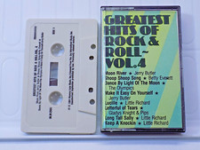 GREATEST HITS OF ROCK  ROLL VOL. 4 - VARIOUS ARTISTS Cassette, 1984 MLM-2504