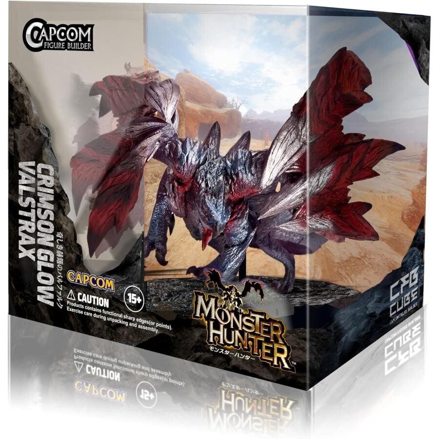 Capcom Figure Builder Cube Monster Hunter 4-Piece Set From Japan