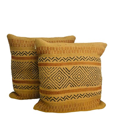 Pair Of Arhaus Pillow Covers 20x20