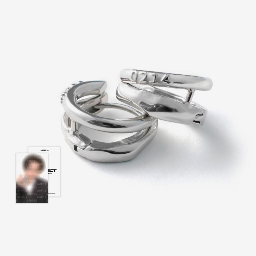 アイドル SEVENTEEN 8th Anniversary JOSHUA EARRING SEVENTEEN SVT JOSHUA 8TH ANNIVERSARY MERCHANDISE EARRINGS
