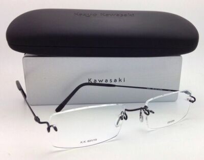 New KAZUO KAWASAKI Eyeglasses MP 631 19 C012/54 Rimless