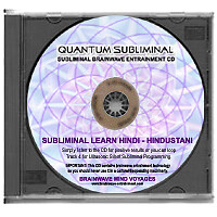 SUBLIMINAL LEARN HINDI CD- LANGUAGE SLEEP LEARNING AID TO READ WRITE & SPEAK