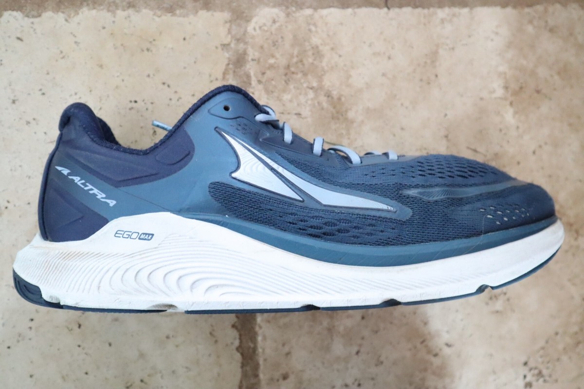 Dark Teal BLue & White ALTRA Ego Max Guide Rail Laced  display picture 1