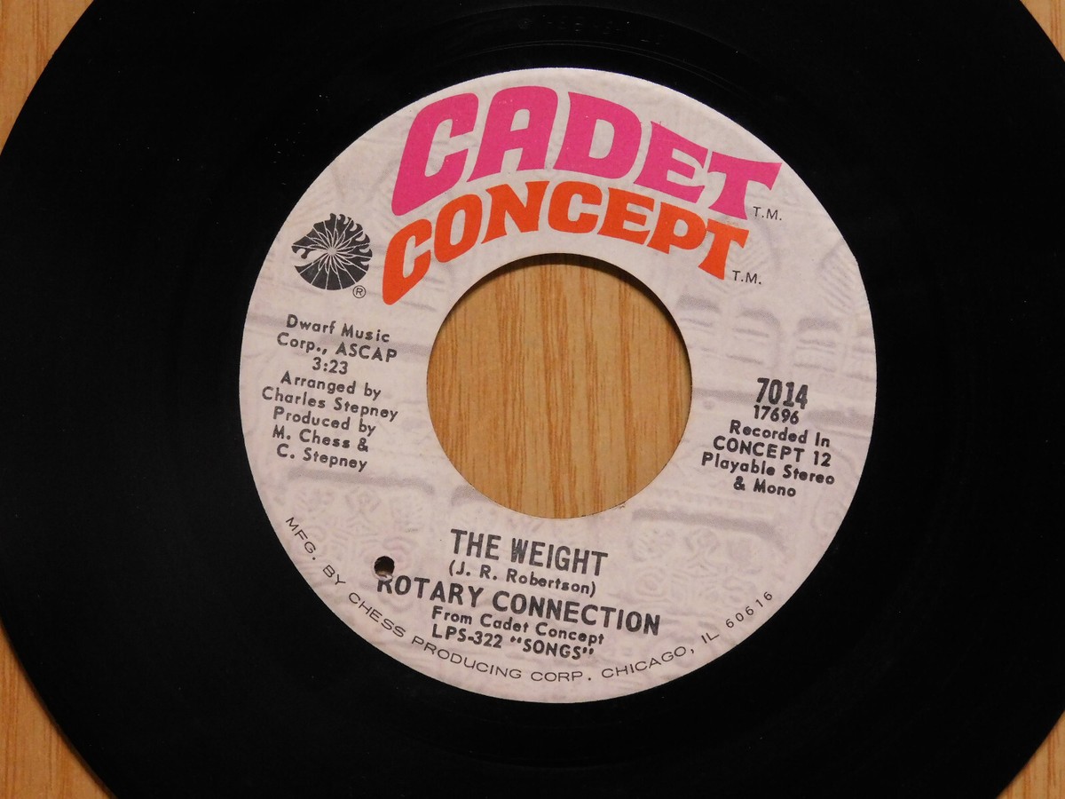 Rotary Connection – Respect / The Weight Rotary Connection 45 Respect bw The Weight on Cadet Concept