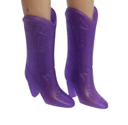 Girls purple cowboy boots clearance