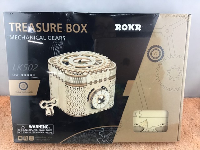 treasure box mechanical gears