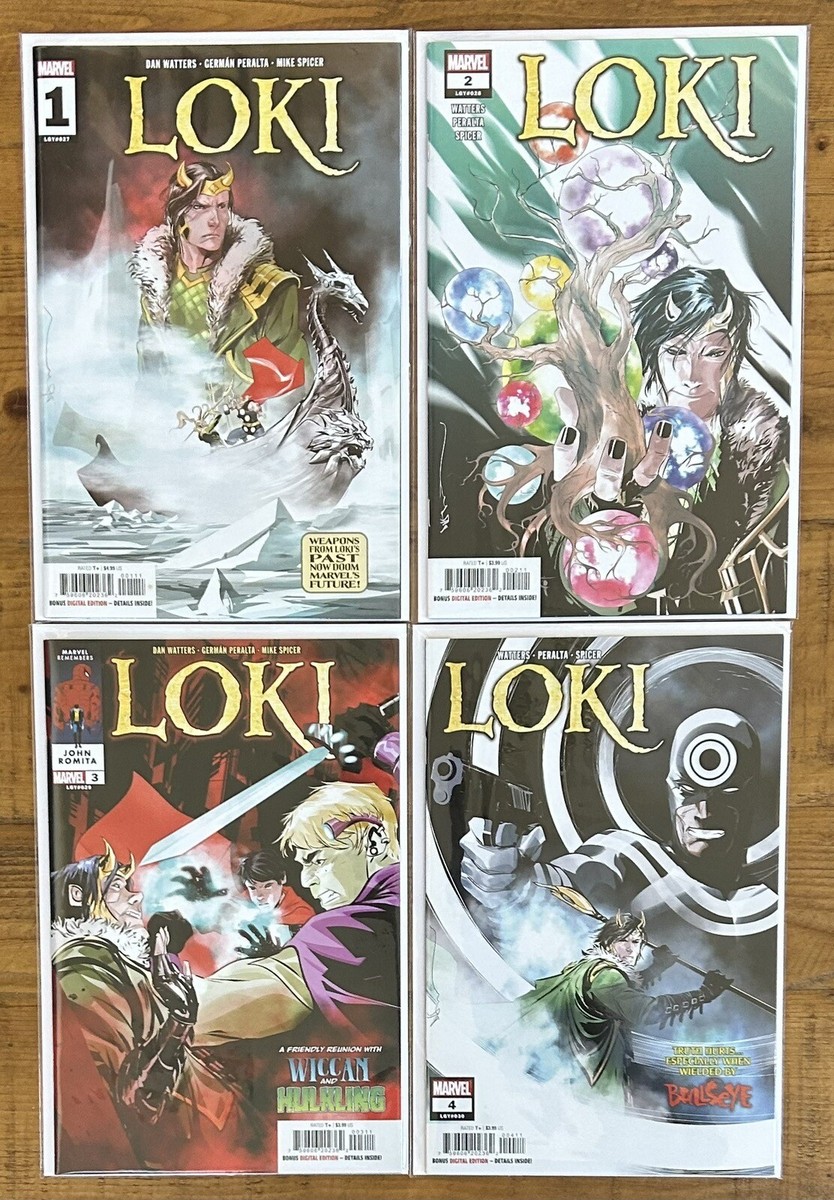 Loki #1,2,3,4 Marvel Comics Dan Waters | eBay