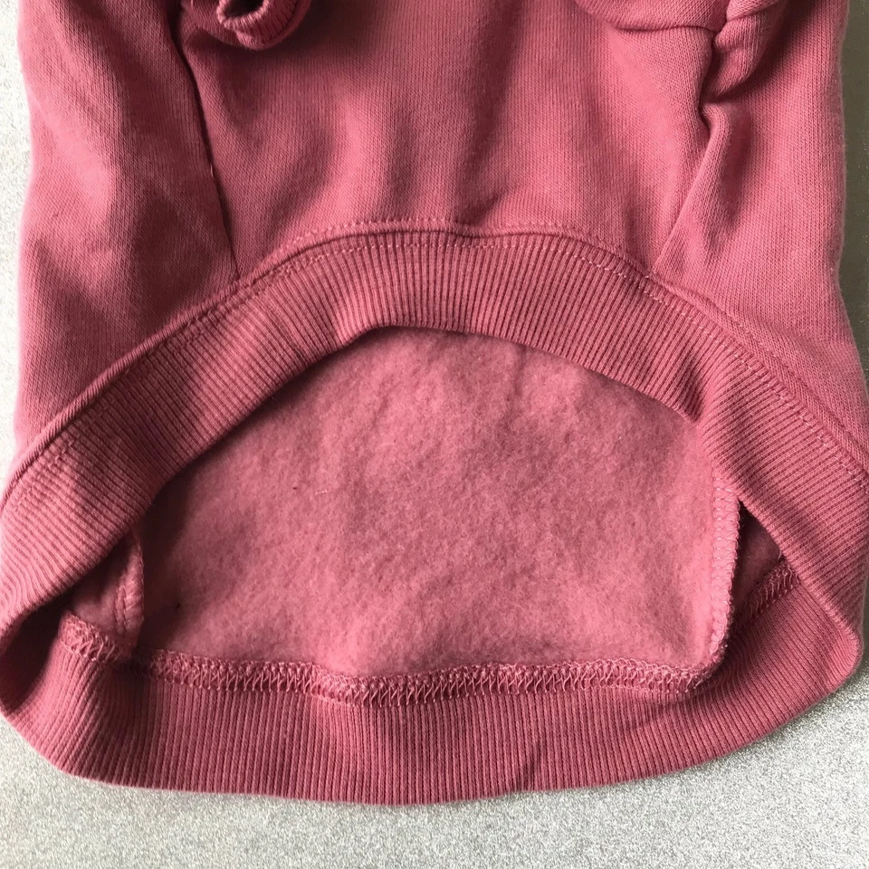 Dog Pup Crew   Super Cute  w Lined Pink  Size : M (17-20" ) - Image 4 of 4
