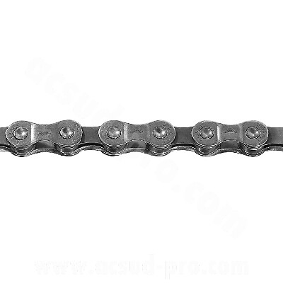 CATENA BICI 9V. SUNRACE 116 MAGLIE ARGENTO 2.38