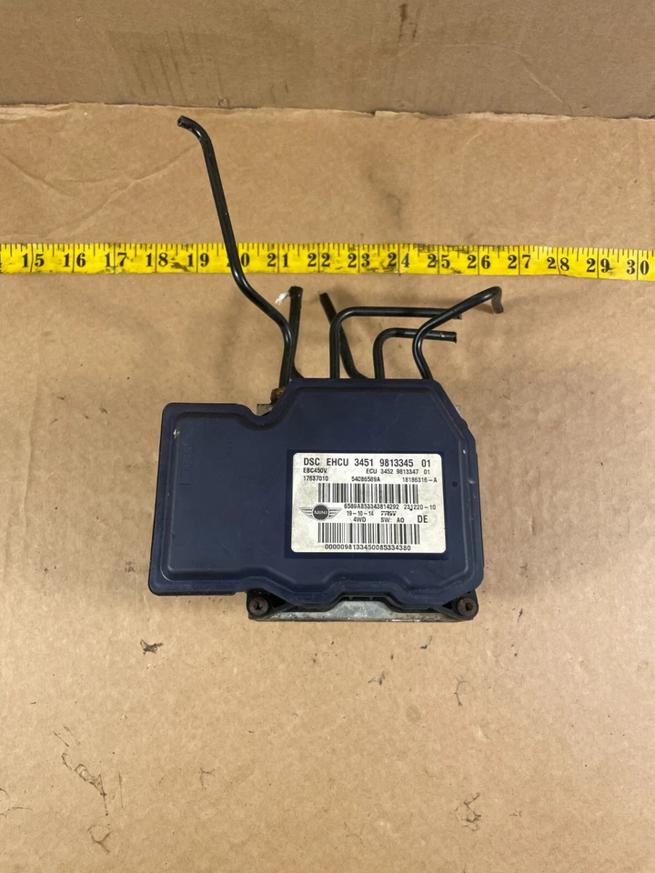 2011-2015 Mini Cooper Paceman ANTI LOCK BRAKE ABS PUMP CONTROL MODULE OEM . - Image 4 of 4