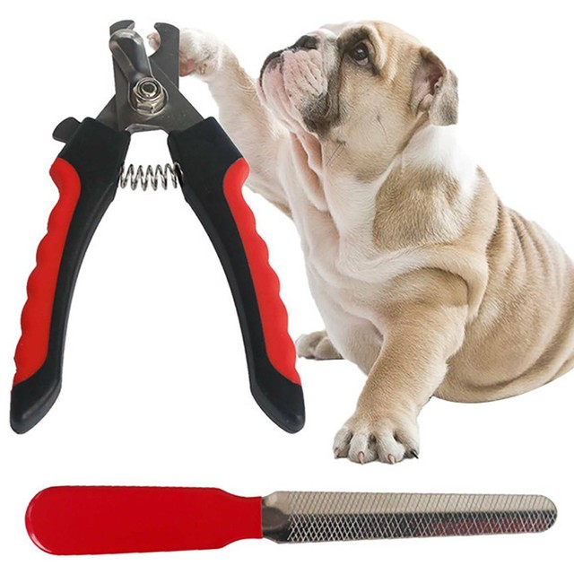 neu Haustier elektrisch Trimmer Hund Katze Nagelfeile Krallentrimmer