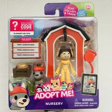 ADOPT ME Nursery Playset Figure Pet Donkey Virtual Item Code Task Board NEW