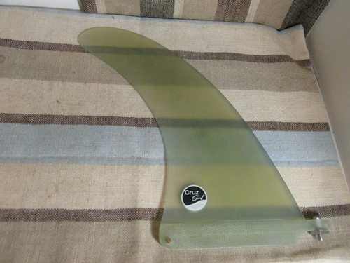 9" Green Center Fin,Longboard, Single Fin,Surfboard Fiberglass Quality Fin New