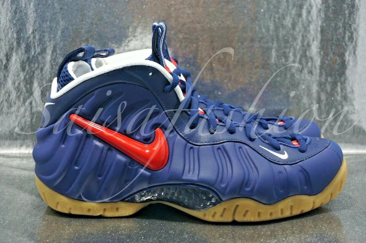 Nike foamposite red and hotsell blue