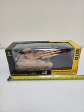 U.S. ARMY Remote Control Toy Tank - Ages 5+ Brown