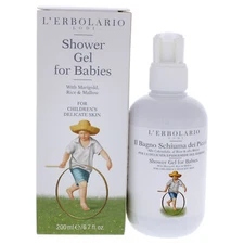 Shower Gel for Babies by LErbolario for Kids - 6.7 oz Shower Gel