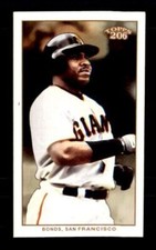 2002 Topps 206 Piedmont Black #238C Barry Bonds w/Wrist Band Variation