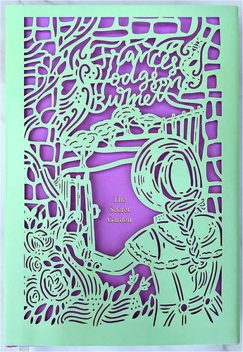 THE SECRET GARDEN ~ NUMBERED LTD ED ~ LASER-CUT COVER + BOOKMARK & Custom Slip
