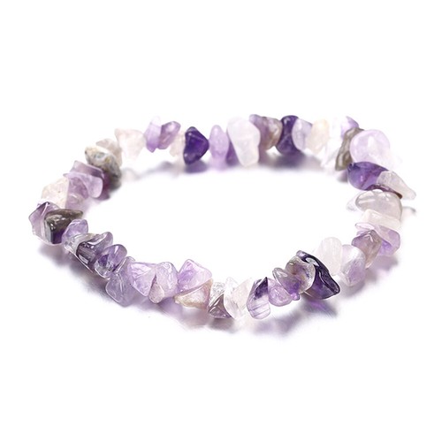 Charme Reiki Guérison Bracelets Pierre Cristal Puce Perlé Bracelet Cadeau - Picture 9 of 32