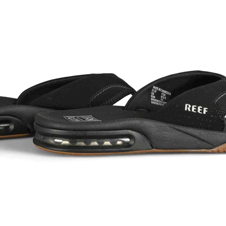Sandales Reef Fanning - Noir/Argent - Photo 4/4