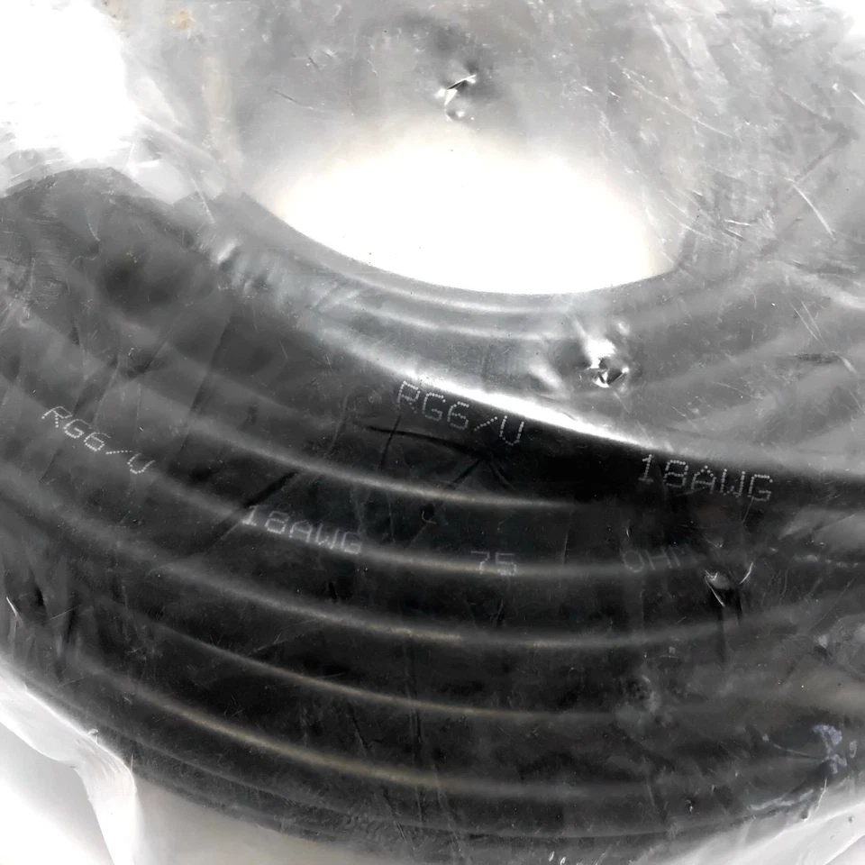  RCA Single Audio Cable 100ft For Subwoofer Or Home Audio And Video New & Sealed - Image 4 of 4