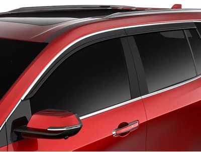 Husky Low Profile Ventvisor Smk w/Chrm Trim Fits 18-24 Enclave 4pc O/S Mount