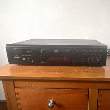 Denon DCD-655 CD Player, Black, 1-Disc, CD Format, Headphone Jack