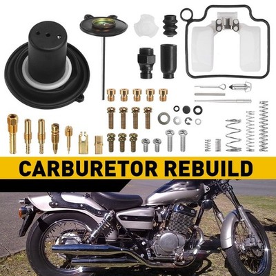 Motorcycle Carburetor Rebuild Repair Kit For 1985-2016 Honda Rebel 250 CMX 250