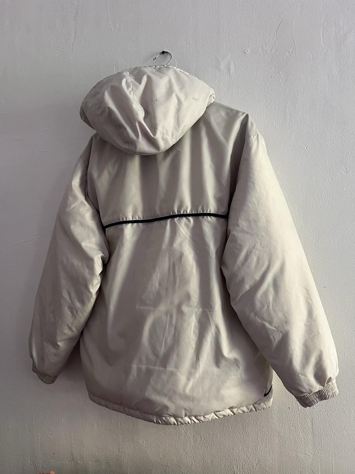 Vintage Nike Jacket Beige Tan 90s Y2K RARE Gorp Puffer Coat image 7