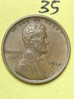 1914 (P) LINCOLN WHEAT CENT, "EXTREMELY FINE" condition #35