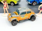 Vintage Hot Wheels Redline 1975 Orange HERFYS Custom Volkswagen - OG! FILLER!