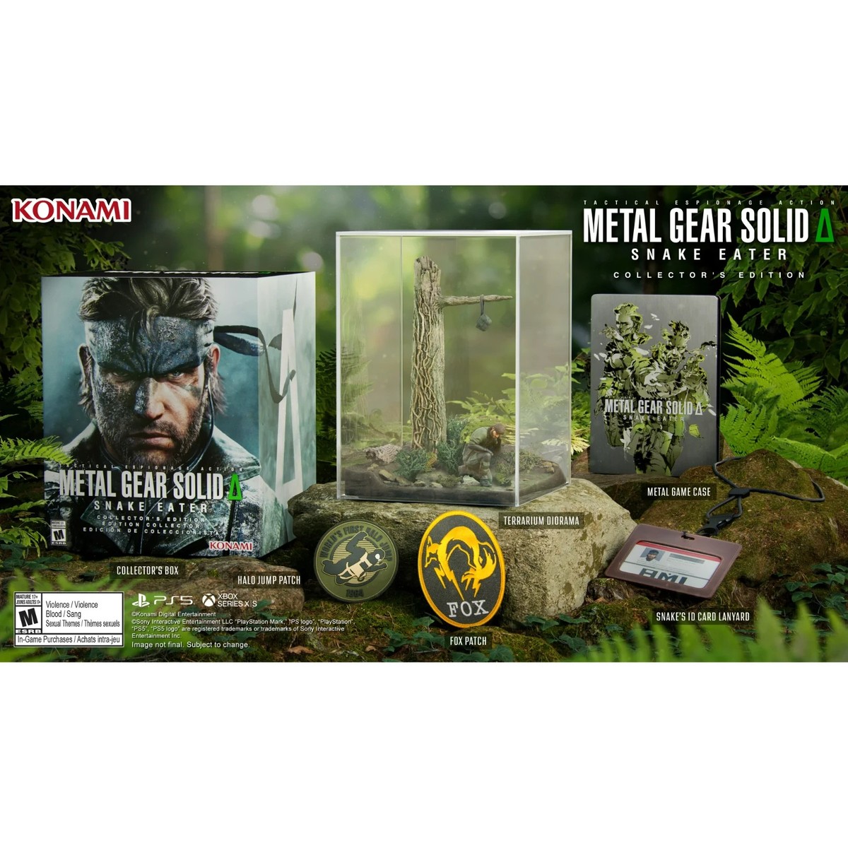L GEAR SOLID Δ PREMIUM PACK Game METAL GEAR SOLID Δ: SNAKE EATER KONAMI Premium Pack PS5
