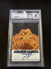 2025 Animation Legends Masterpieces 1/1 Ron Perlman Autograph Art By Manalo