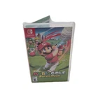 Nintendo Switch Mario Golf Super Rush 2021 Cartridge Case Tested Working