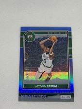2024-25 Panini NBA HOOPS Jayson Tatum #172 Holo Blue Winter /88